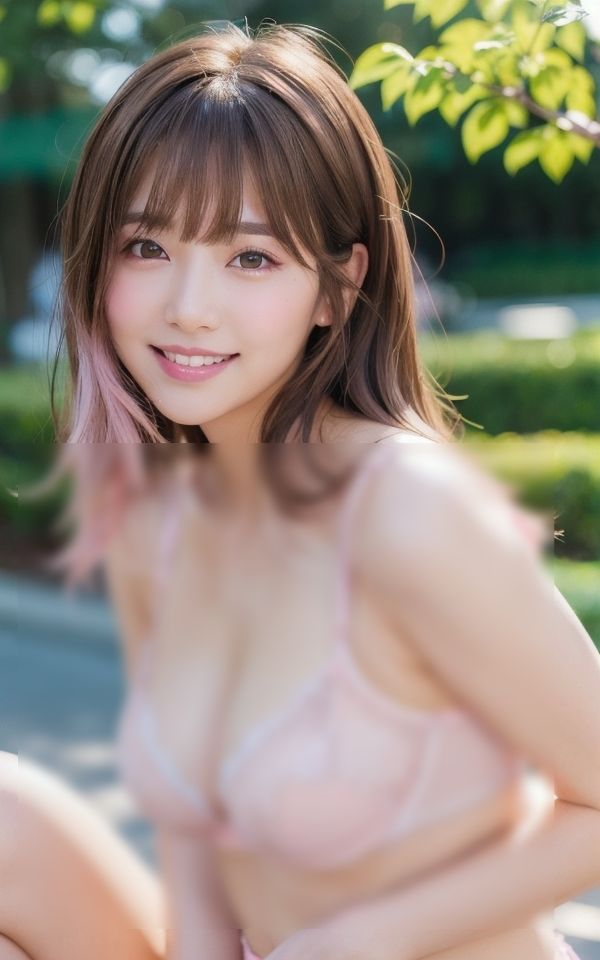 サンプル画像3:何色が好きですか 〜ピンク下着のエッチな娘〜(ミルクキング) [d_337664]