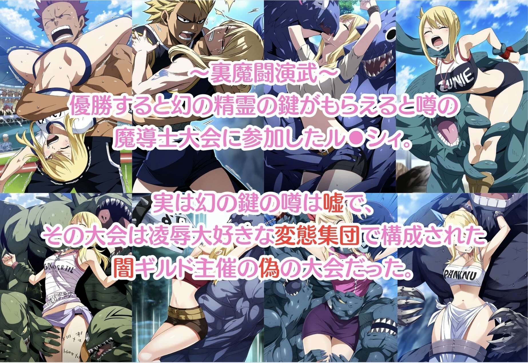 サンプル画像1:闇ギルドに完全敗北したル◯シィ(たこすけ) [d_337670]