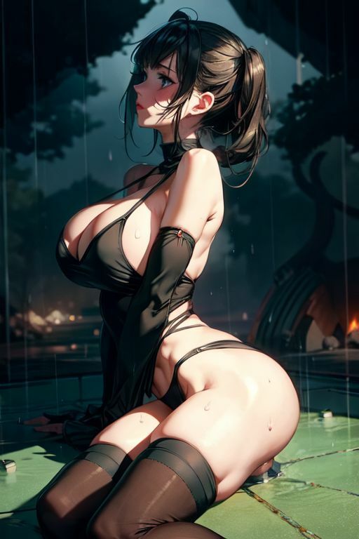 サンプル画像5:爆乳AI谷間ガール1(AI出版) [d_337700]