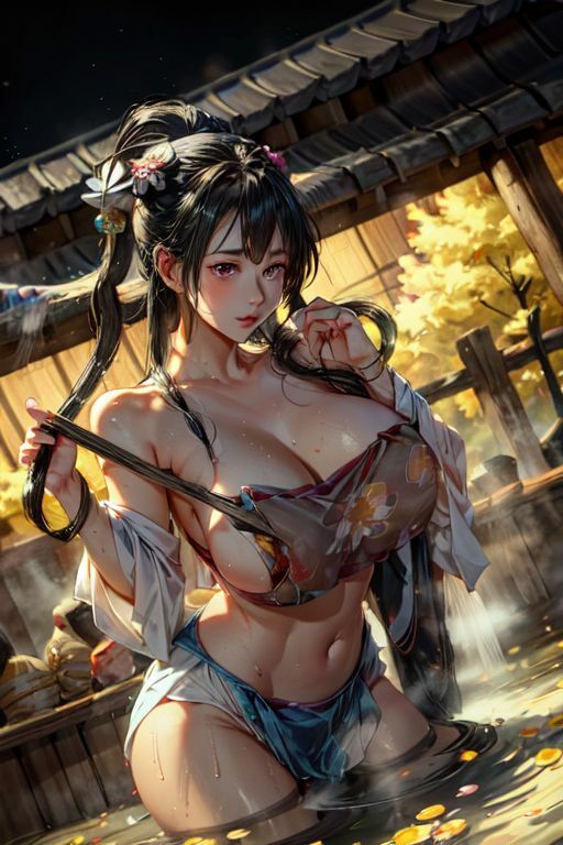 サンプル画像4:爆乳AIどすけべチャイナ下着1(AI出版) [d_337759]