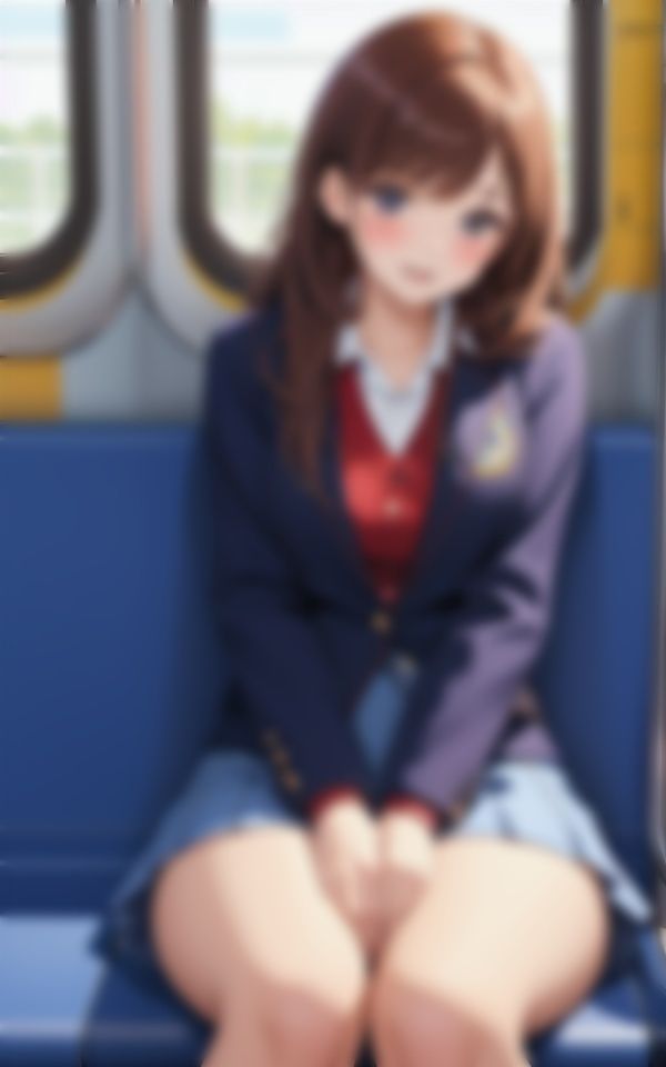 サンプル画像2:えろい彼女と初デート〜電車妄想編(妄想-LABO) [d_337775]