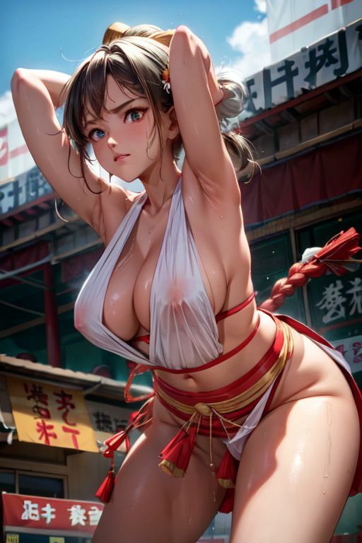 爆乳AIセクシー巫女1のサンプル画像 6