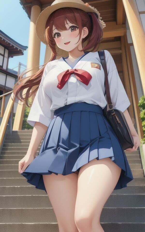 サンプル画像2:初めての彼女とデートした思い出ベストショット83枚(魅せるAI社) [d_337785]