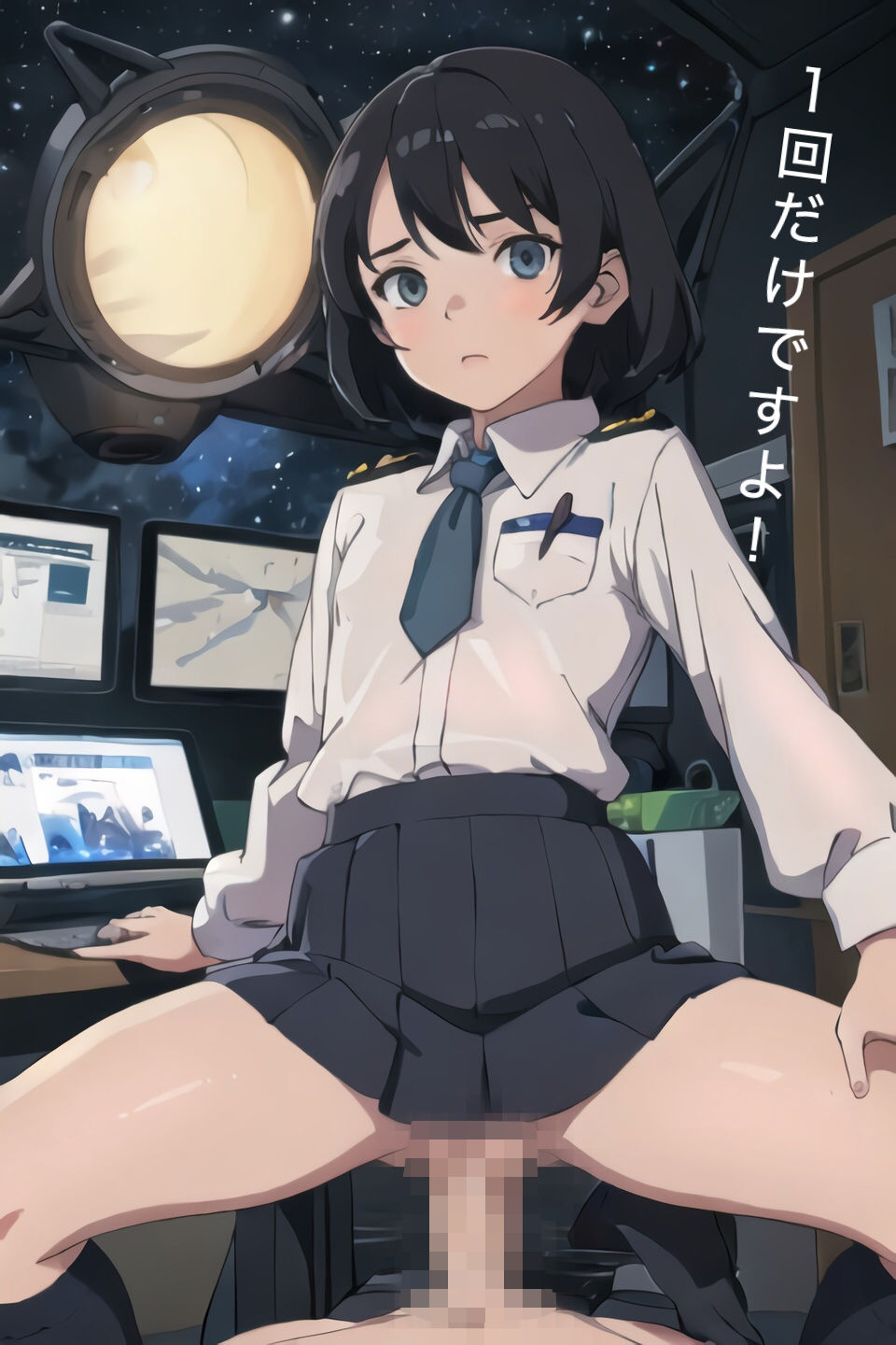 サンプル画像1:新人クルー種付け教育(金のオノAIゴールドバンク) [d_337801]