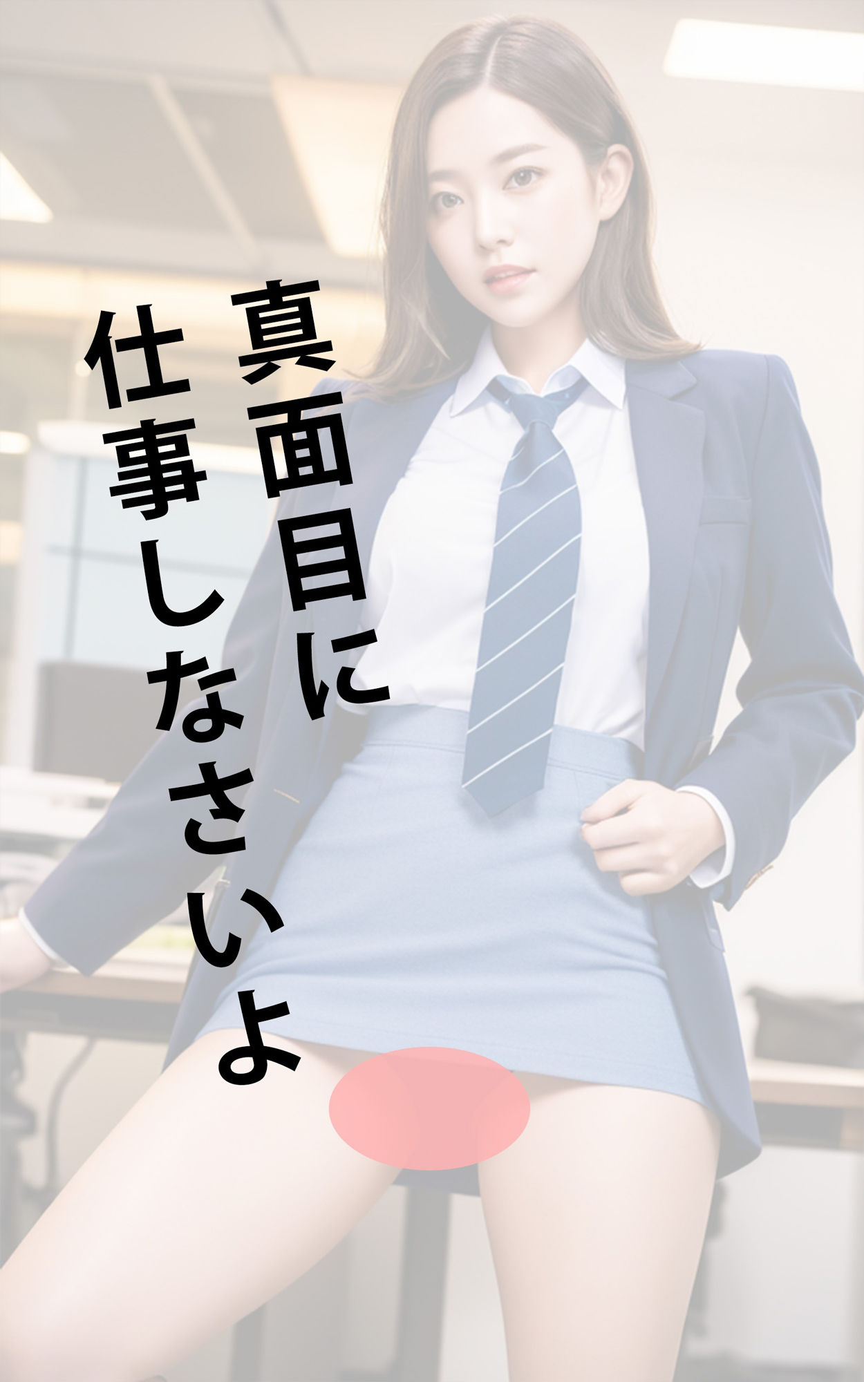 サンプル画像3:会社天国 あれっ！ 見えてますよ？？？(レモネード) [d_337822]