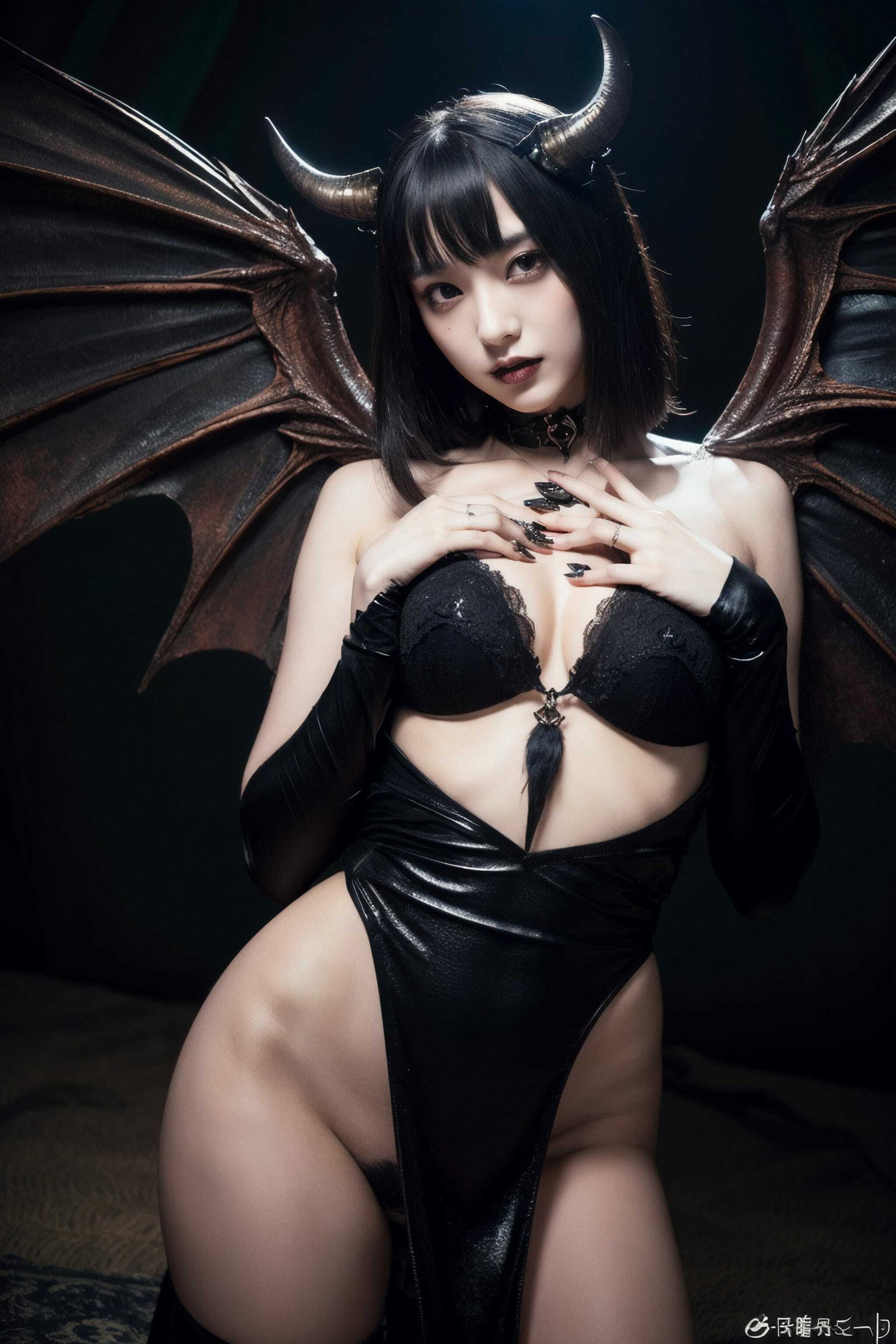 サンプル画像6:サキュバスグラビア写真集(エロエロ画像制作委員会) [d_337840]