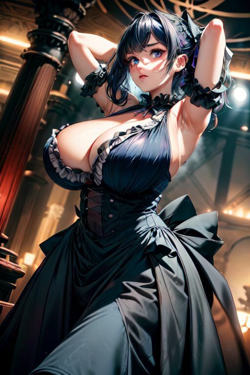 サンプル画像3:爆乳AIゴーストパンクガール1(AI出版) [d_337844]