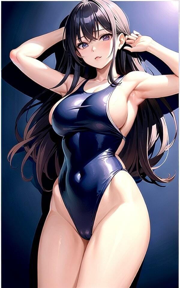 サンプル画像1:スク水女子 美少女図鑑2(AIdoujin) [d_337867]