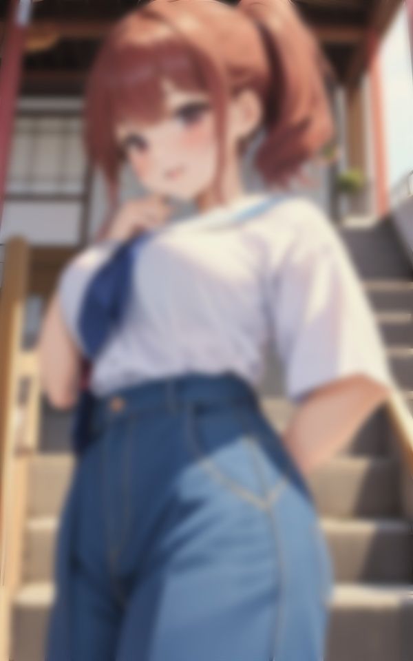 サンプル画像1:初恋〜巨乳の彼女と(高画質-LABO) [d_337906]