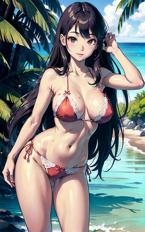 サンプル画像3:巨乳すぎる美女たちのHな誘惑(AI美女LABO.3) [d_337930]