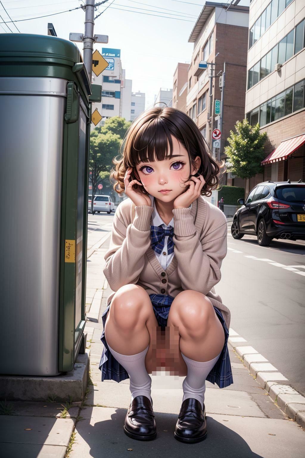 サンプル画像3:少女たちのおしっこ事情(ネオンノクターン) [d_337946]