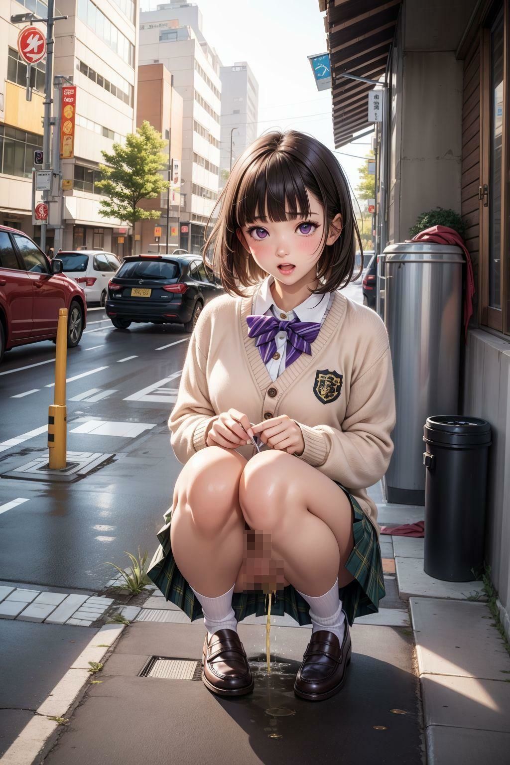 サンプル画像6:少女たちのおしっこ事情(ネオンノクターン) [d_337946]