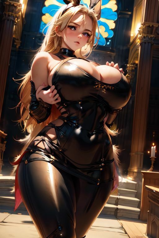 爆乳AIテカテカ衣装1のサンプル画像 6