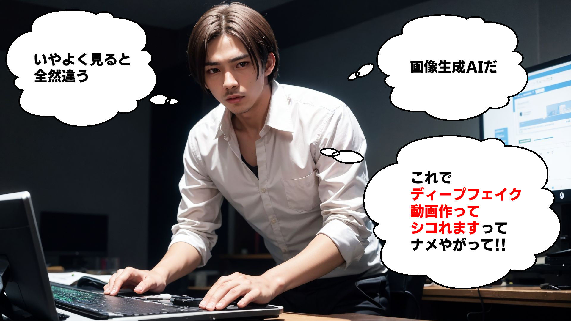 サンプル画像5:【DeepFake】勇気を出して告白したらフラれたのでディープフェイクエロ動画を作ってシコるぞ(コメットパンチ) [d_338088]