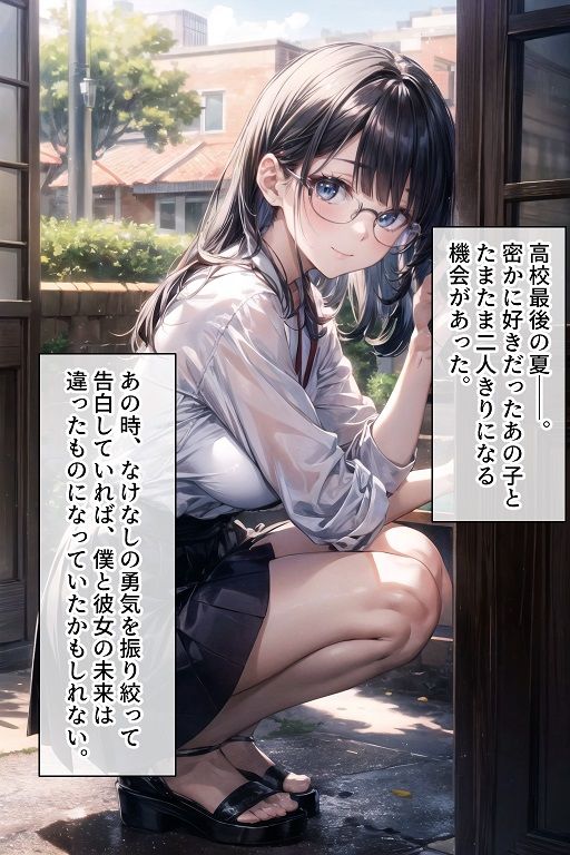 サンプル画像1:僕の好きだった地味JKが大学でメス墜ちさせられていた(女神の果樹園) [d_338155]