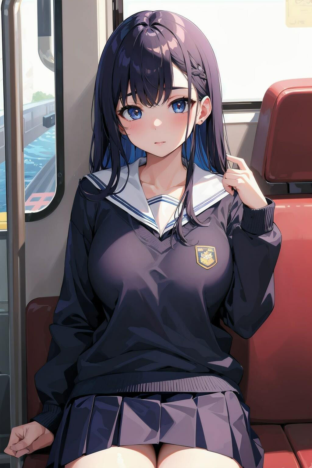 サンプル画像1:無理やりハメ電車(かわ汁) [d_338173]