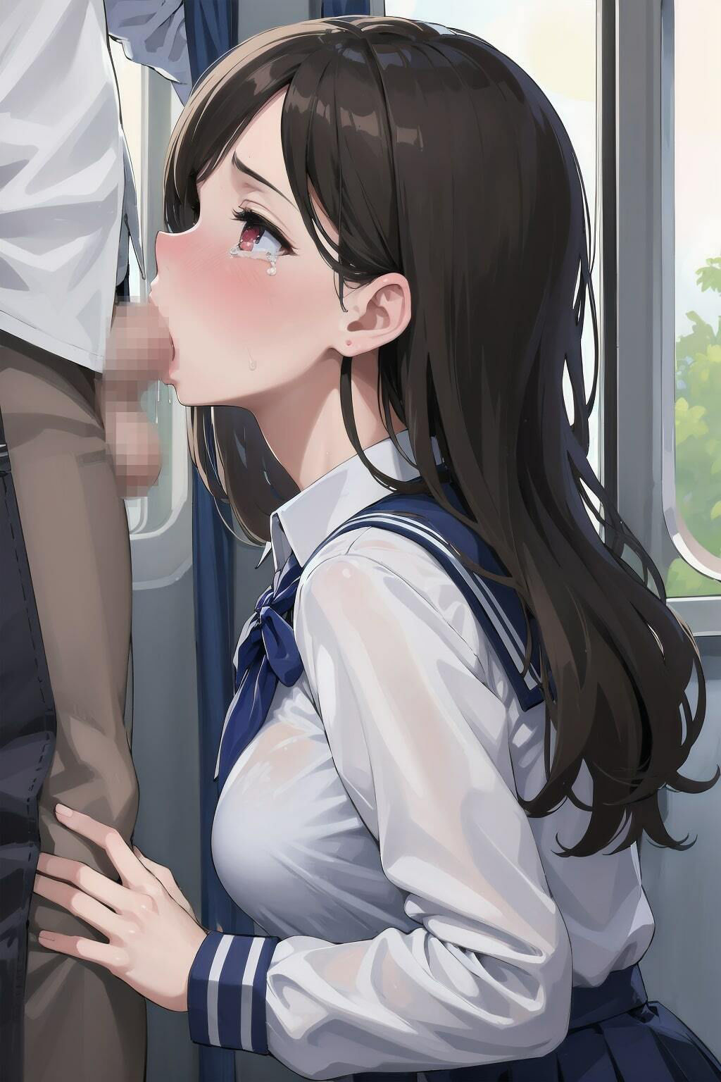 サンプル画像6:無理やりハメ電車(かわ汁) [d_338173]