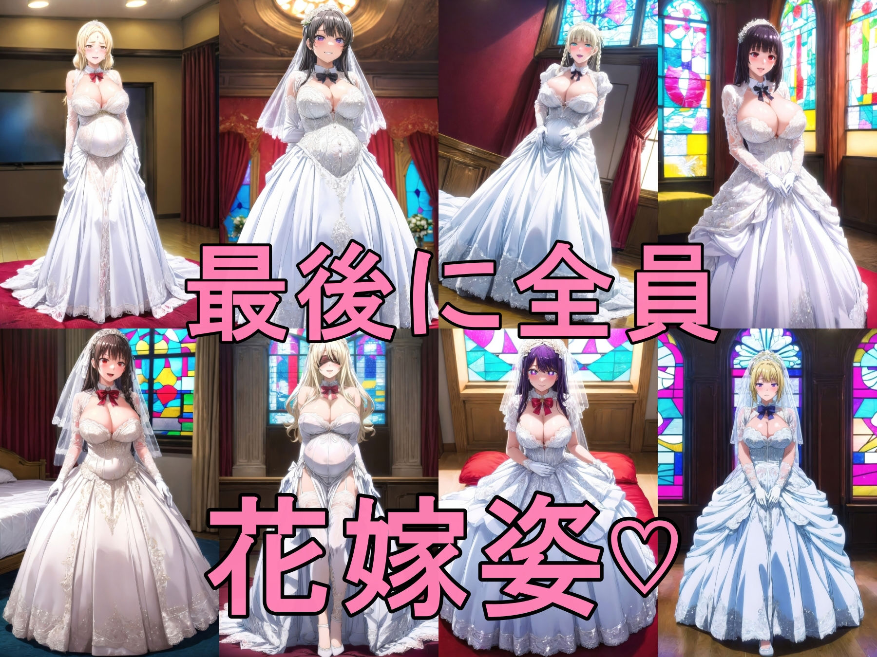 サンプル画像6:sin●八つの敗北少女〜呪文催●ハーレム孕ませ花嫁篇(異世界同人事務所) [d_338328]