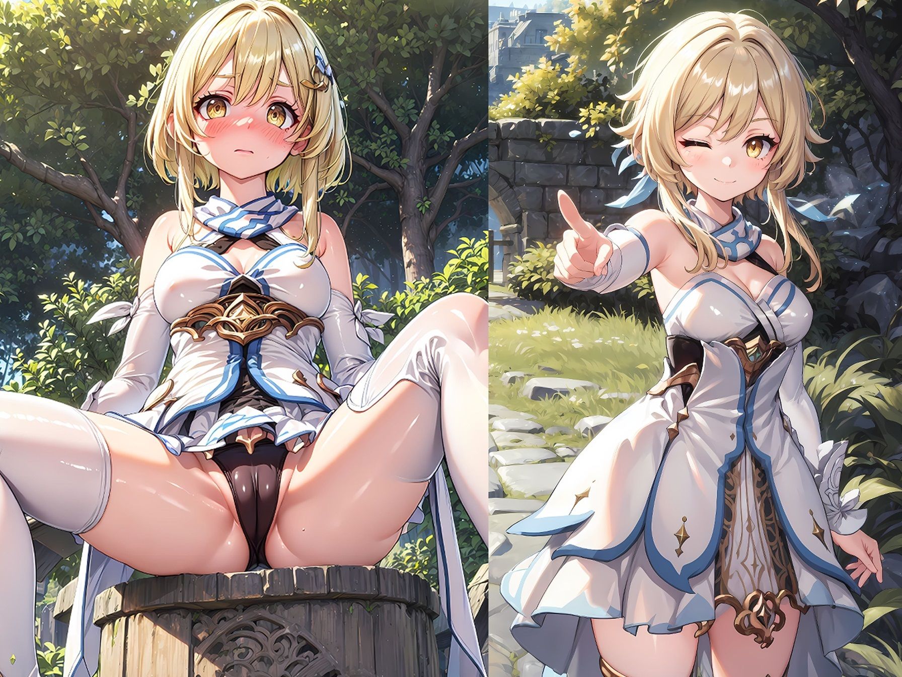 サンプル画像1:旅人の敗北野外公開プレイ(かずな屋) [d_338335]