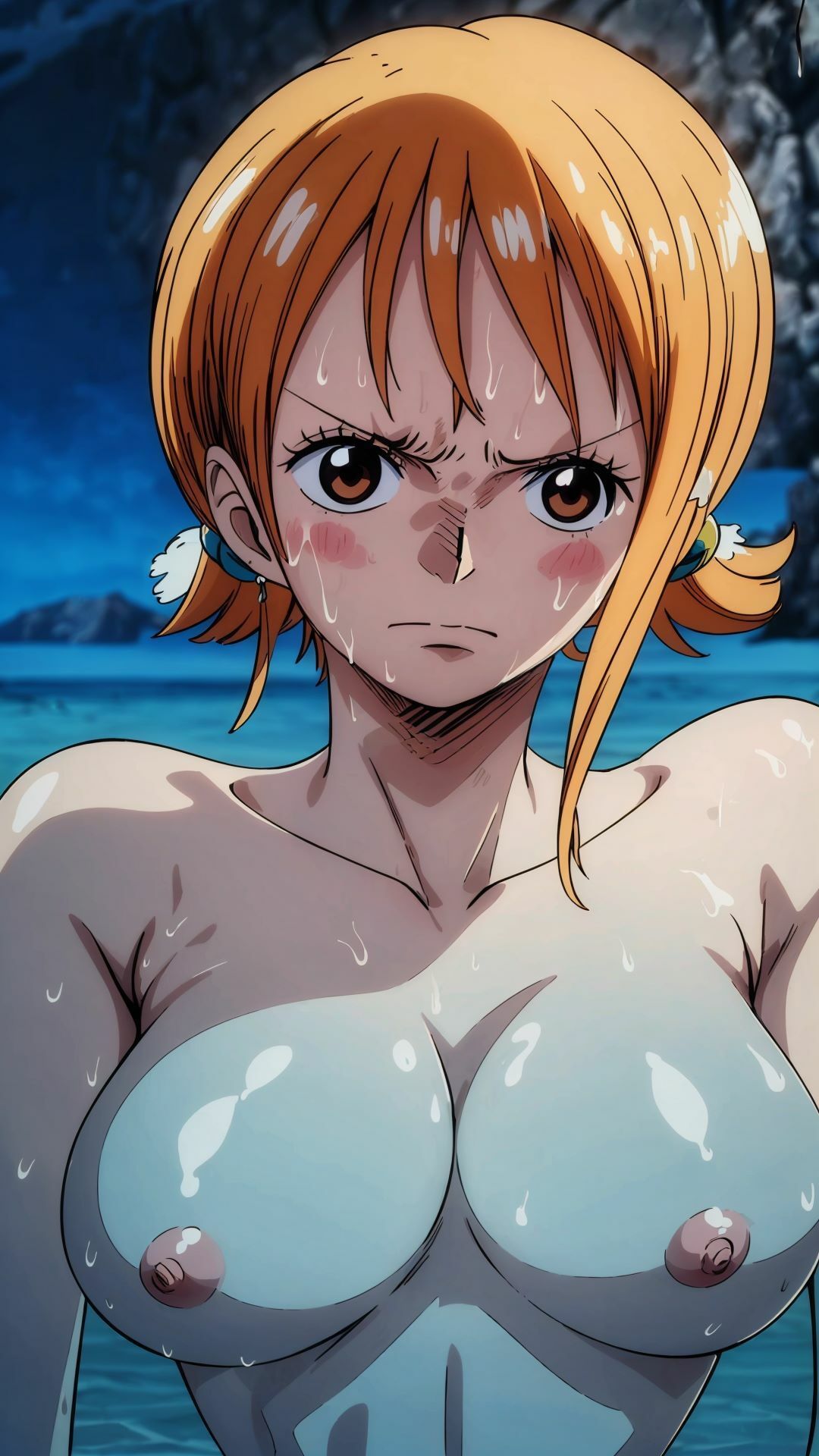 サンプル画像5:航海士のナミ(禁断の果実) [d_338338]