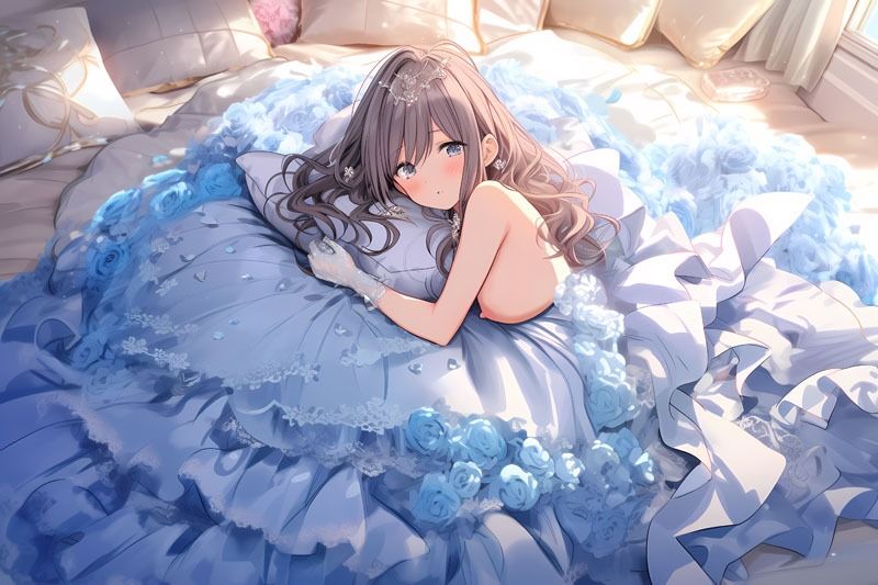 サンプル画像1:ドレス美少女17 おっぱいがポロリ(Dresscco) [d_338390]