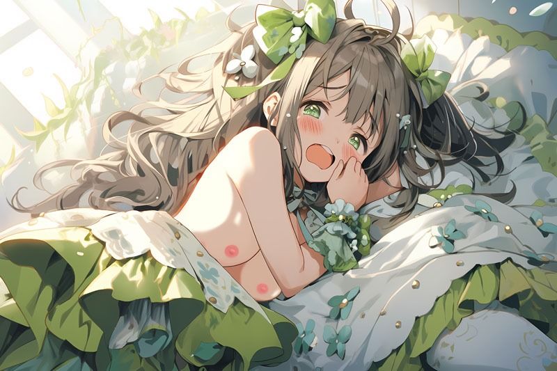 サンプル画像4:ドレス美少女17 おっぱいがポロリ(Dresscco) [d_338390]