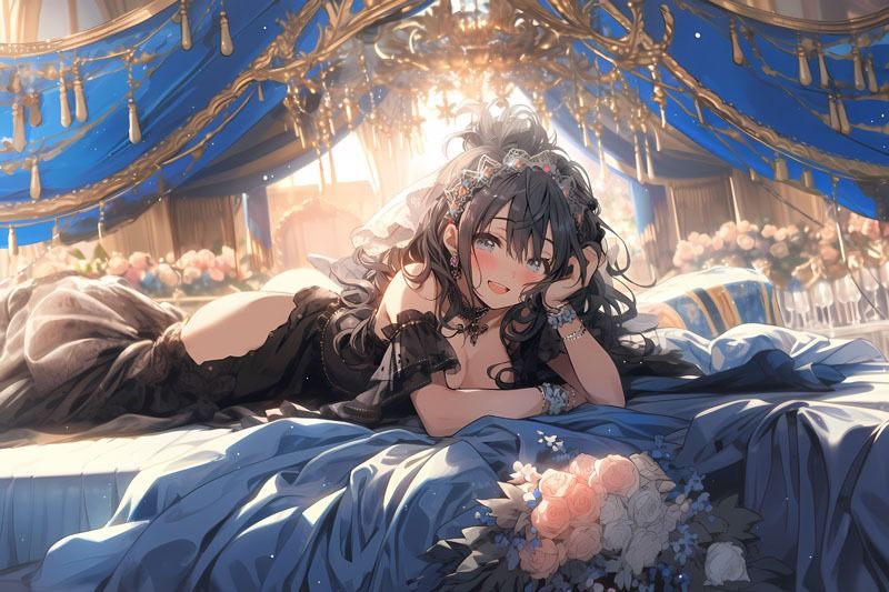 サンプル画像6:ドレス美少女17 おっぱいがポロリ(Dresscco) [d_338390]