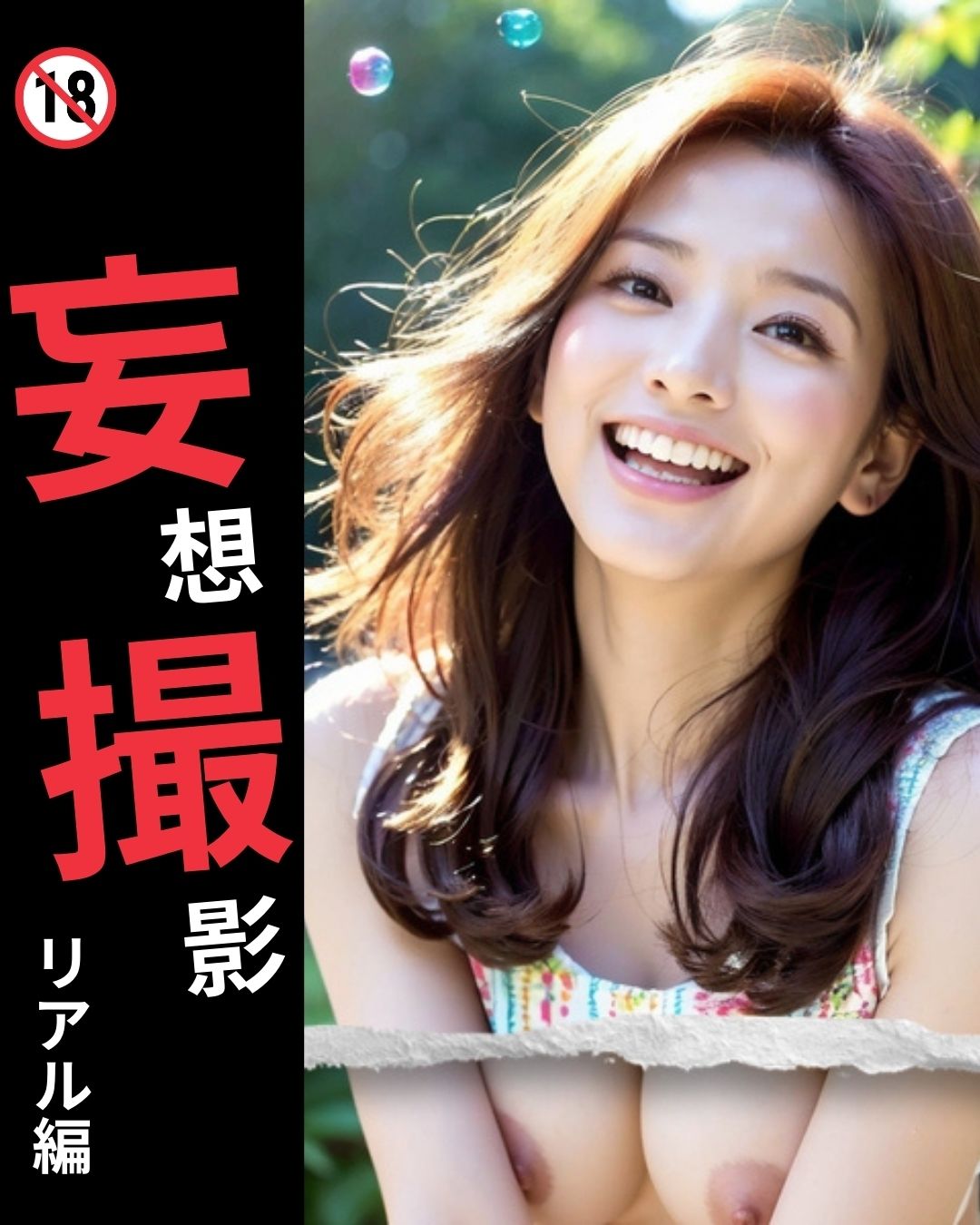 サンプル画像1:妄想撮影 リアル編(れい@AIフェチ絵) [d_338398]