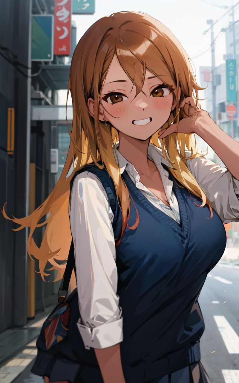 サンプル画像1:頼んだらヤらせてくれる優しい黒ギャル◯泉メイちゃん(ウミニアス) [d_338404]