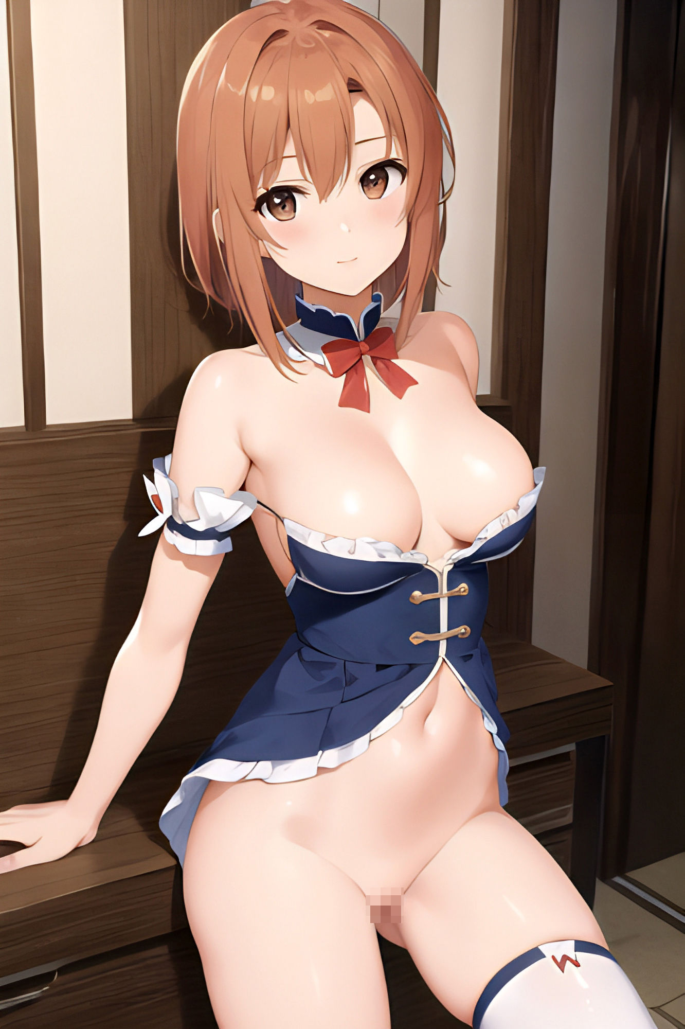 サンプル画像3:AI写真集【AIイラスト】メイド姿の女の子たち(Atelier AI) [d_338409]