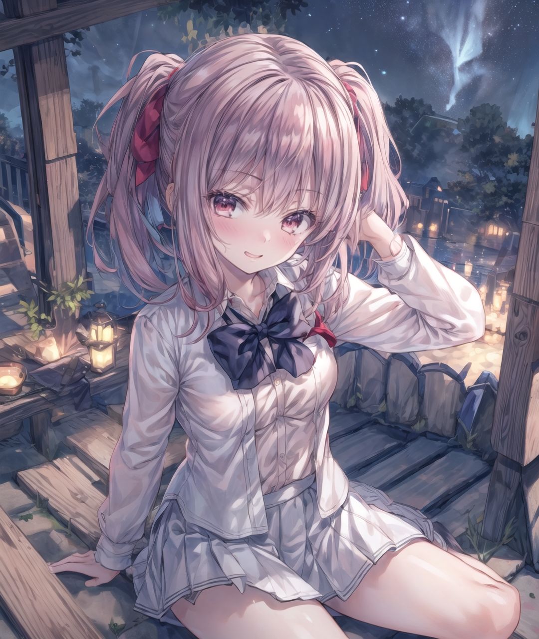 サンプル画像1:美少女たちのひととき・天〇一夏(Aark) [d_338461]