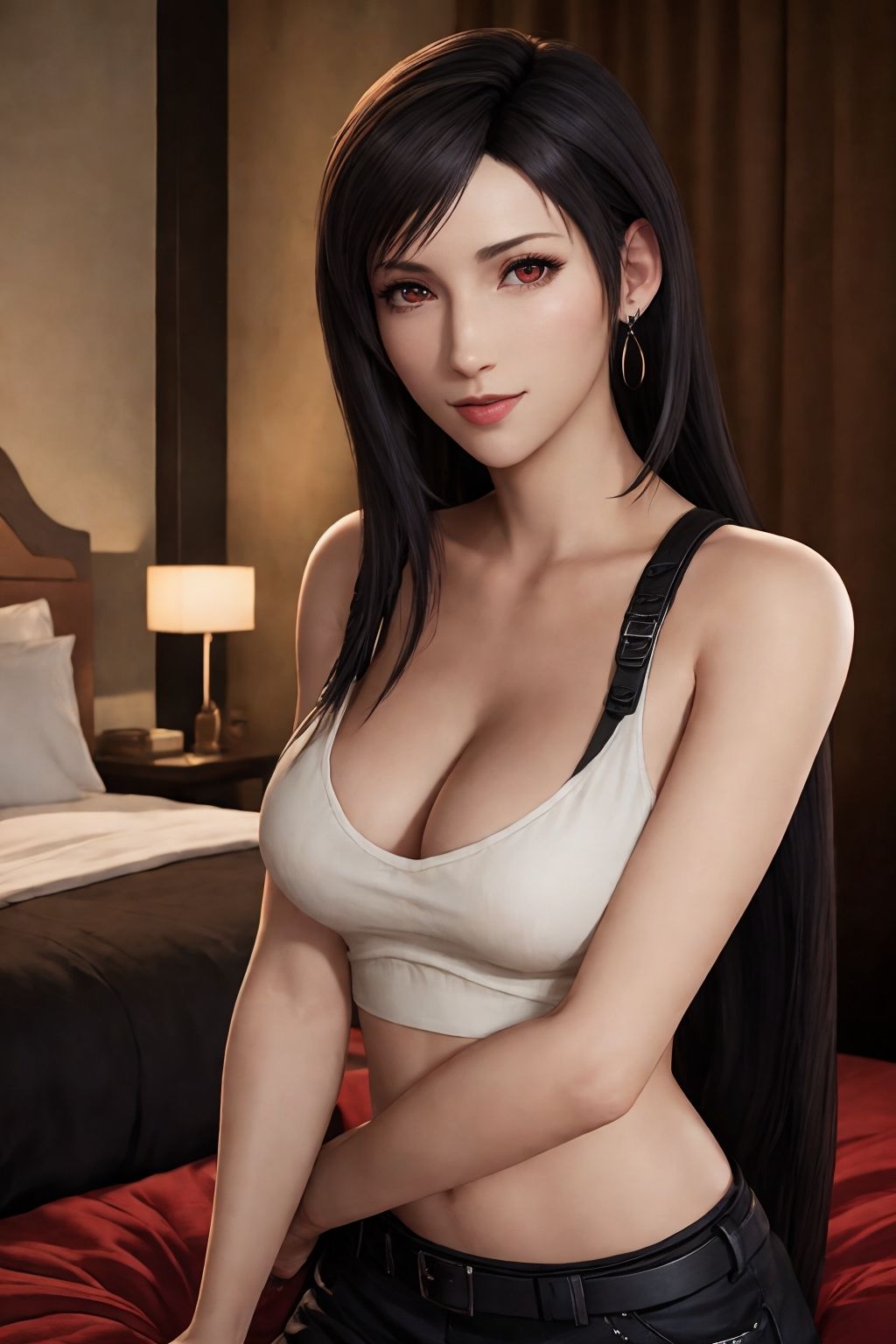 サンプル画像1:2.5次元ティファに口内射精(AI美人クラブ) [d_338558]