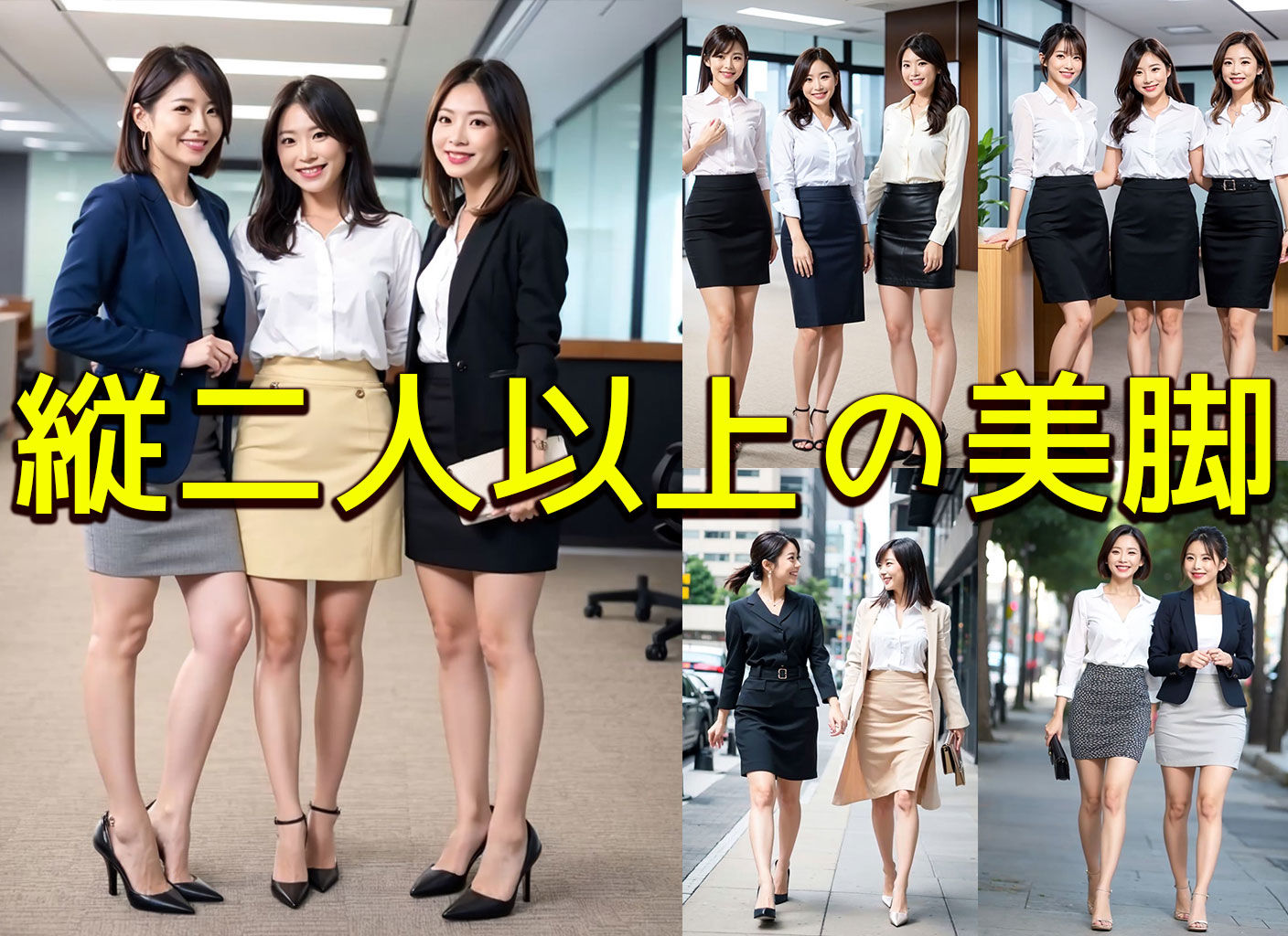 サンプル画像3:【OL美脚フェチマニア2】オフィスレディの日常のチラリズム(リアル日替わりさん) [d_338576]