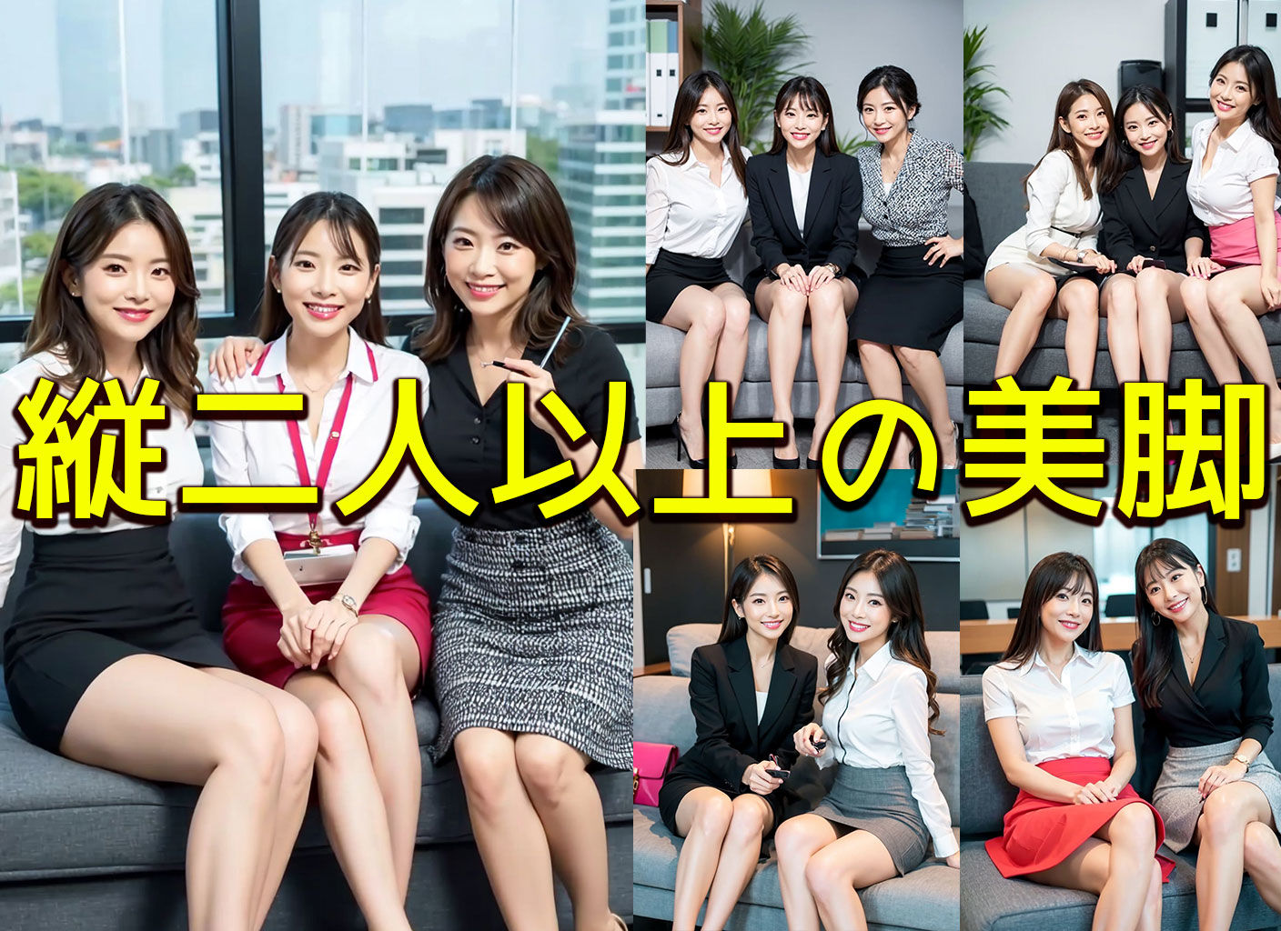 サンプル画像4:【OL美脚フェチマニア2】オフィスレディの日常のチラリズム(リアル日替わりさん) [d_338576]