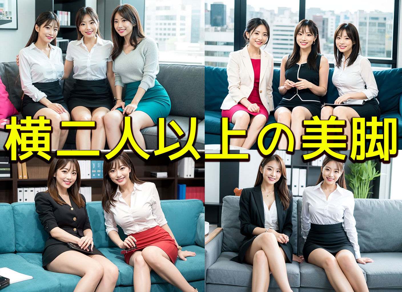 サンプル画像5:【OL美脚フェチマニア2】オフィスレディの日常のチラリズム(リアル日替わりさん) [d_338576]