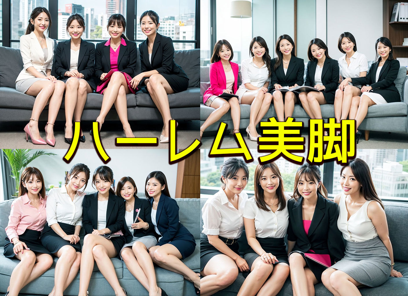 サンプル画像6:【OL美脚フェチマニア2】オフィスレディの日常のチラリズム(リアル日替わりさん) [d_338576]