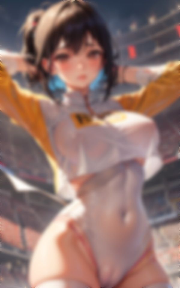 サンプル画像6:陸上競技中なんだけど…Hな目ですごい見られてる？(panpanyama1) [d_338633]