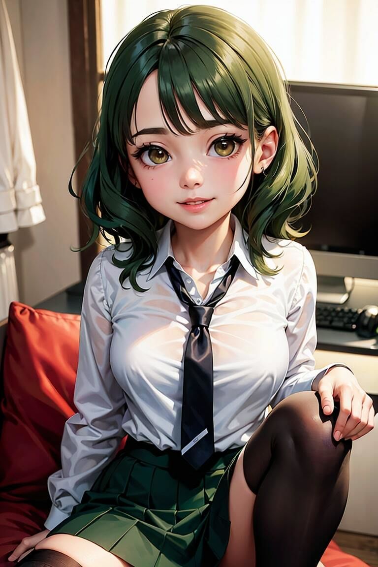 サンプル画像3:オフィス少女ノスタルジア(ミリ子) [d_338651]