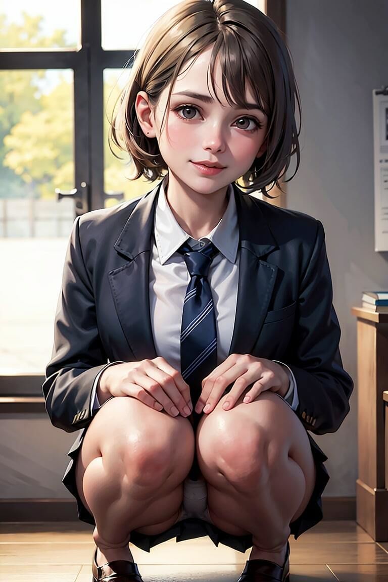 サンプル画像5:オフィス少女ノスタルジア(ミリ子) [d_338651]