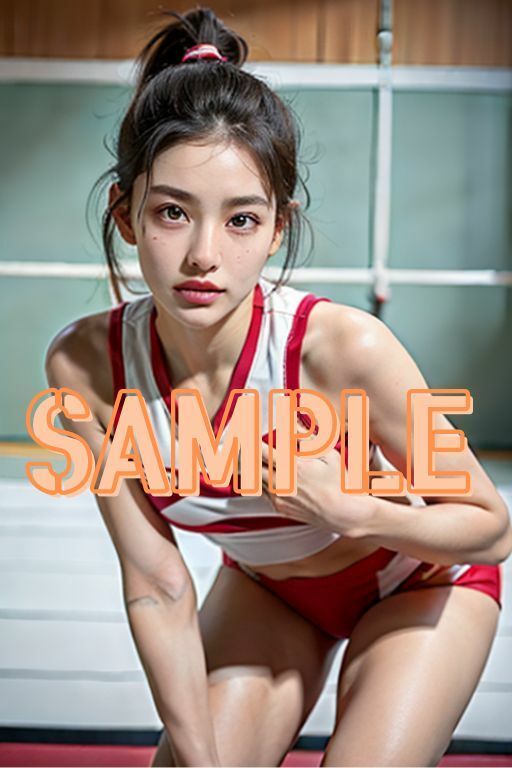 サンプル画像1:高身長スレンダーな女子バレー選手にセクハラトレーニング(三打弩夢) [d_338732]