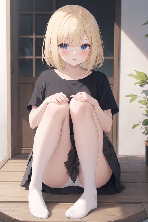 サンプル画像2:屈辱のパンチラ〜金髪JK編〜(poichi factory) [d_338764]