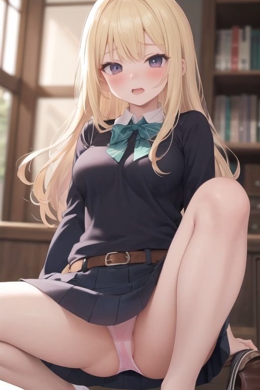 サンプル画像3:屈辱のパンチラ〜金髪JK編〜(poichi factory) [d_338764]