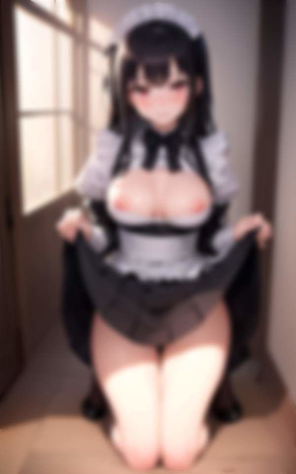 サンプル画像2:僕の専属淫乱メイドさんいつでも見せてくれる 秘密の撮影会(アニメPRO) [d_338784]