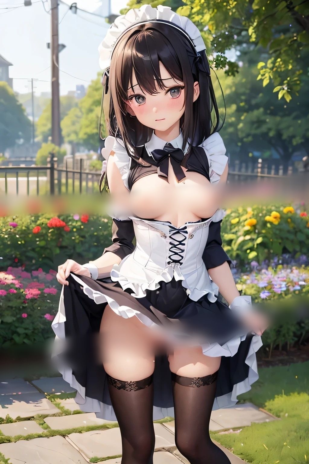 サンプル画像2:中出し放題 痴女ハーレム 絶対服従メイド編(チョコプリン) [d_338870]