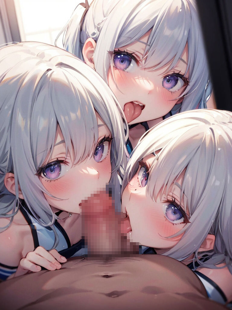 サンプル画像4:巨乳チアガールとハーレムエッチ2(Shotgun Bride) [d_338896]