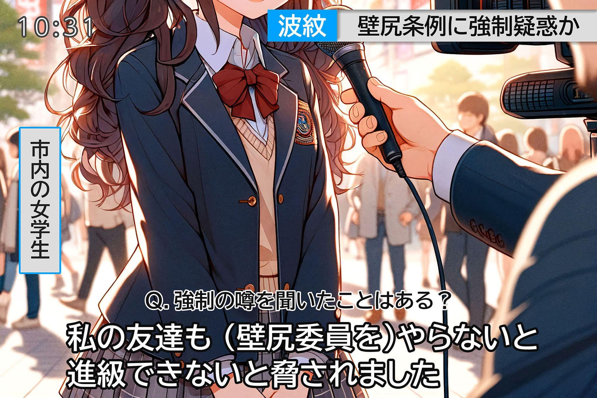 サンプル画像6:壁尻委員のおしごと 〜条例改正で強●ドスケベオブジェ化〜(ラビットフット) [d_339015]