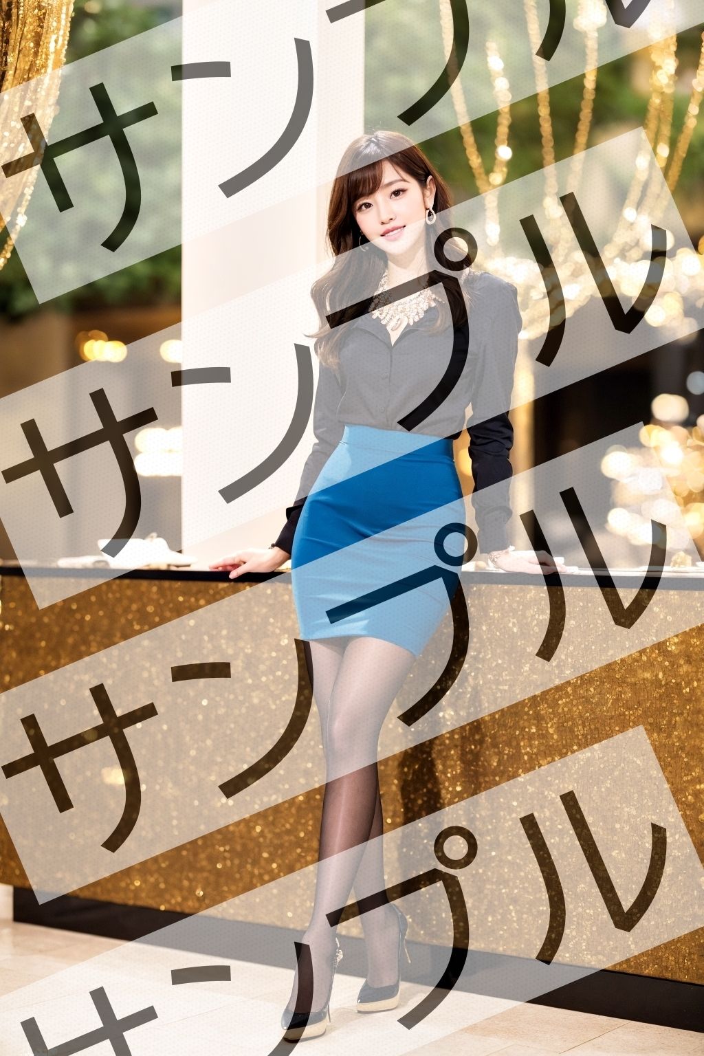 サンプル画像5:美人若妻の美しいスト脚とセクシーパンプス – Beautiful young wife’s beautiful legs and sexy pumps(あらぶるま) [d_339130]