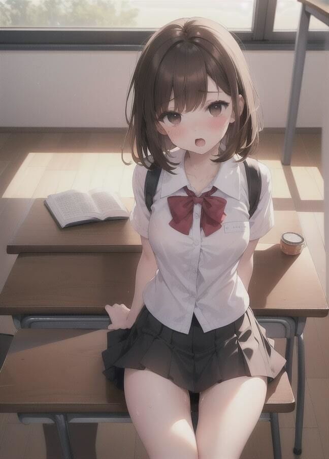 サンプル画像1:学生制服ノーパン(fanfanstar) [d_339178]