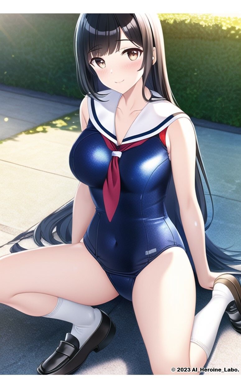 サンプル画像4:1つの呪文で生み出された100人のAI妄想美少女【20歳のコスプレ・スク水セーラー編】(AIヒロイン研究会) [d_339179]