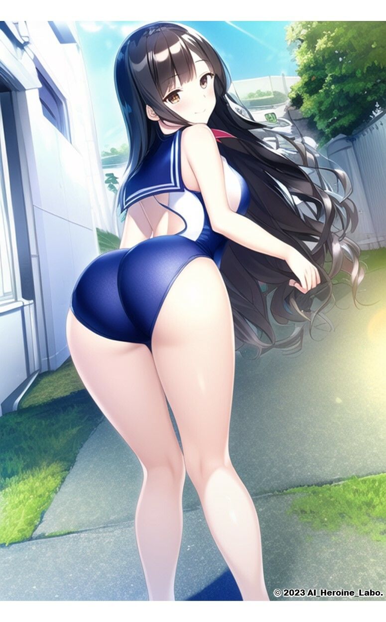 サンプル画像6:1つの呪文で生み出された100人のAI妄想美少女【20歳のコスプレ・スク水セーラー編】(AIヒロイン研究会) [d_339179]